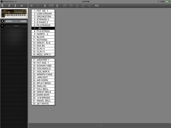 Bank Editor DX7