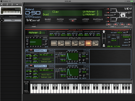 Patch Editor D-50 Clav