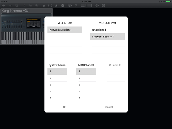 Settings Dialog - Kronos