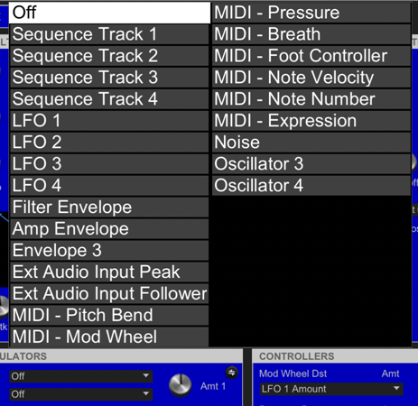 Patch Editor pop-up