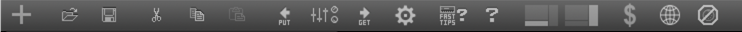 Instrument View Button Bar