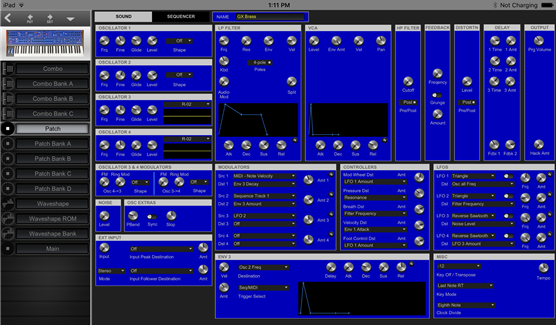 Patch Editor Evolver