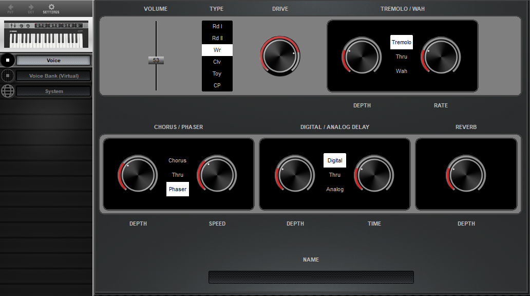 Yamaha Reface CP Editor Librarian